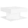 thumbnail image 5 of vidaXL Coffee Table Black 22.4"x22.4"x11.8" Engineered Wood, 5 of 7