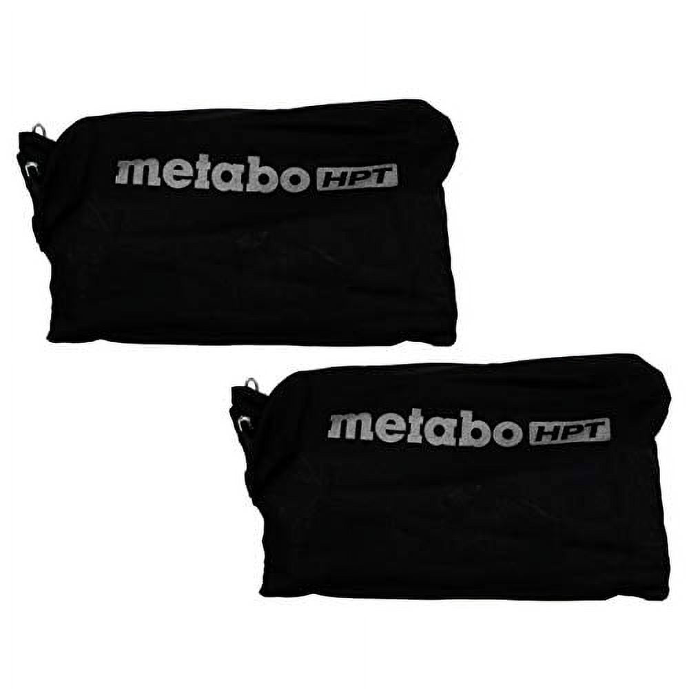 Metabo C8FSE Miter Saw Genuine OEM Dust Bags, 2 Pack, 322955M-2PK