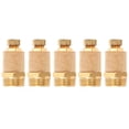 thumbnail image 1 of Oubit Throttle Muffler,5Pcs G1/2 Pneumatic Muffler Pneumatic Muffler Pneumatic Throttle Muffler Custom Engineered, 1 of 9