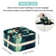 thumbnail image 5 of Sea Turtle Travel Portable Square Decorative Box with Necklace Holder and Jewelry Organizer - Ideal for Rings, Earrings, Necklaces, Bracelets - Suitable for Girls and Women, 5 of 6