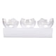 thumbnail image 1 of Tazones de Agua de Comida para Mascotas, PVC 3 Tazones Tazón Elevado de Gato para Casa para Gato, 1 of 7