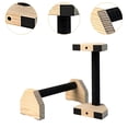 thumbnail image 6 of harayaa 2 Pcs Wooden Push-Up Bar, Push-Up Stands, Push-Up Handles for Gymnastics Fitness 25cm, 6 of 9