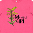 thumbnail image 4 of Inktastic Nebraska Girl Goldenrod Flower Youth T-Shirt, 4 of 5