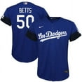 thumbnail image 1 of Dodgers 17 Ohtani 8-24 Bryant Baseball Uniform Embroidery Jerseys, 1 of 2