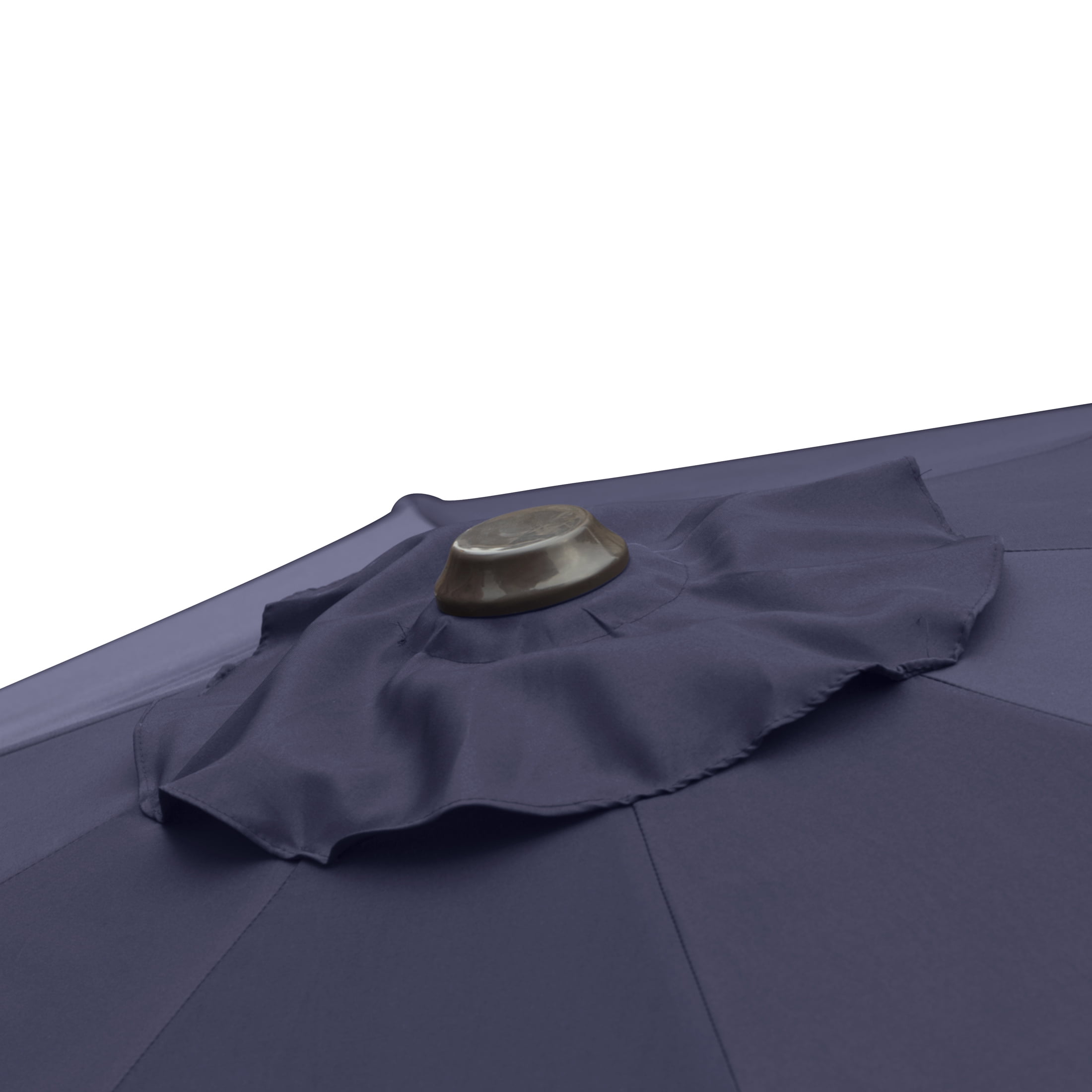 GARDEN 9 Ft Outdoor Patio Market Umbrella with Tilt & Crank Lift, Navy Blue