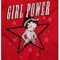 thumbnail image 2 of Betty Boop Girl Power Adorable Zip Hoodie Sweatshirt Women Brisco Brands M, 2 of 6