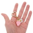 thumbnail image 3 of Lindo llavero de fresa, accesorio para niñas, decoración estética de fresa, llavero kawaii para mochila y bolso, 3 of 8