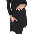 thumbnail image 4 of White Mark Women's Maternity Kayla Tunic Top, 4 of 4