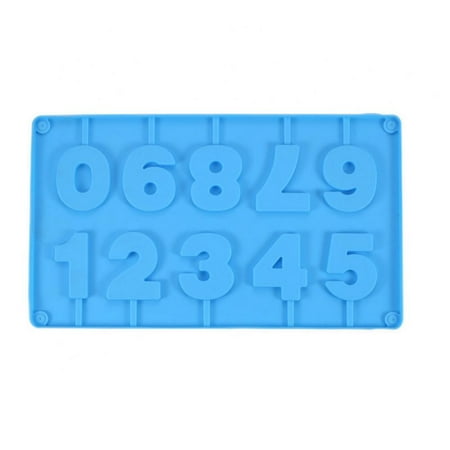 

3d Number Cake Silicone Mold Candy Mold Cube Shell Molds Cake Baking Mold