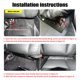 thumbnail image 2 of Soporte de montaje para asiento de automóvil, kit de anclaje de pestillo de asiento de automóvil para reemplazo de conector de cinturón ISOFIX para Peugeot 307, 2 of 6