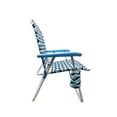 thumbnail image 2 of Mainstays Oversize Fabric Beach Chair, Blue Wave, 2 of 8