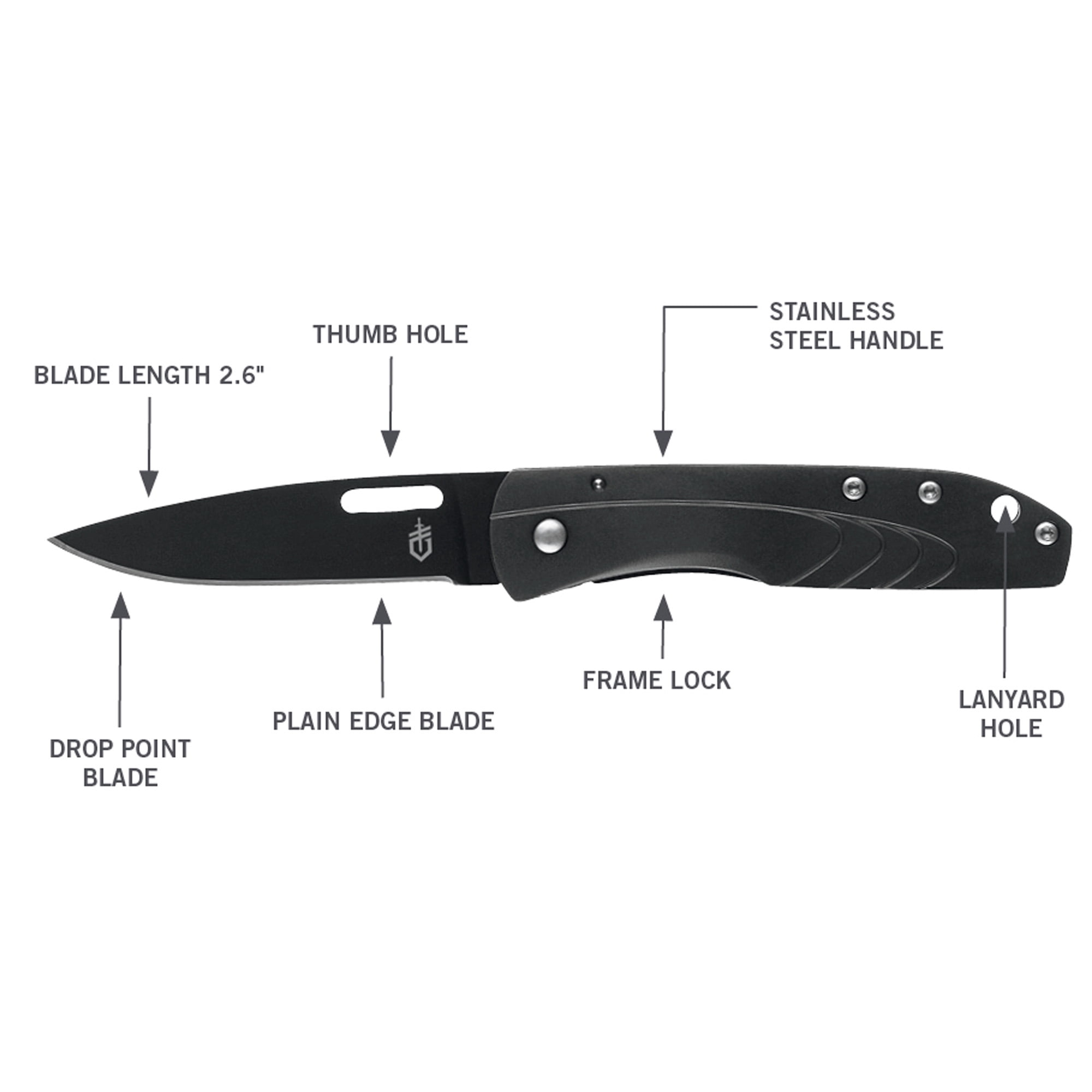 Gerber STL 2.5 Folding Knife - 31-000716