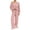 ABC32-Pink, variant on VV AVEORS Women 2 Piece Outfit Matching Sweat Sets Off The Shoulder Knit Set Lounge Top Wide Leg Sweatpants Tracksuit Beige XL