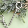 thumbnail image 3 of Hemobllo 2-Pack Stainless Steel Eye Bolts with Nuts, Heavy Duty Lifting Hooks, Swing Eyebolts Fasteners, Size x 60mm, 316 Grade, 3 of 5