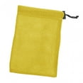 thumbnail image 4 of Bolsa de malla pequeña con cordón, bolsa de malla portátil, organizador de dispositivos, bolsa de almacenamiento, pelota de Golf, juguetes de playa, n Amarillo, 4 of 8