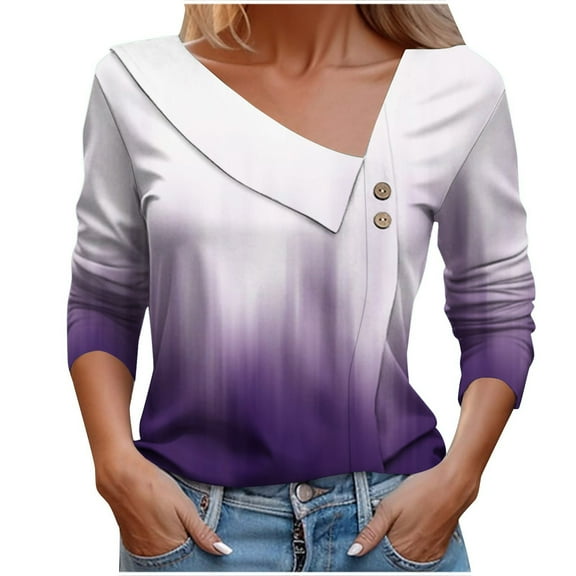 Summer Tops For Sexy Women 2025 Womens Tops For Work Casual Graphic Long Sleeve Shirts For Women Trendy Blouses For Women Dressy Casual Sexy Satin T Shirts For Women Pack Scoop Neck