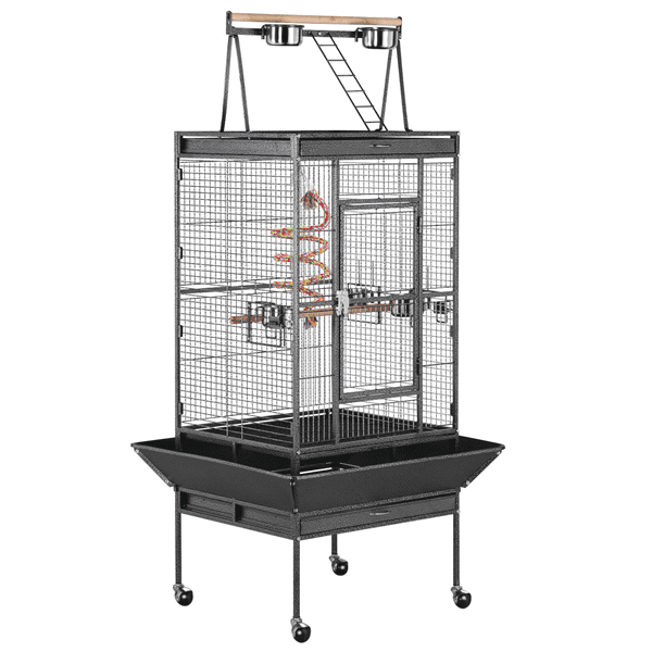 New Bird Cage Top Bird Parrot Finch Chinchilla Cage Macaw Cockatoo Pet Supplies 