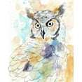thumbnail image 2 of Warren, Annie 26x32 White Modern Wood Framed Museum Art Print Titled - Owl Majestic II, 2 of 4