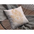 thumbnail image 2 of Hamsa Hand Indoor/Outdoor Pillow with Removable Cover in Gold16x16, 2 of 4
