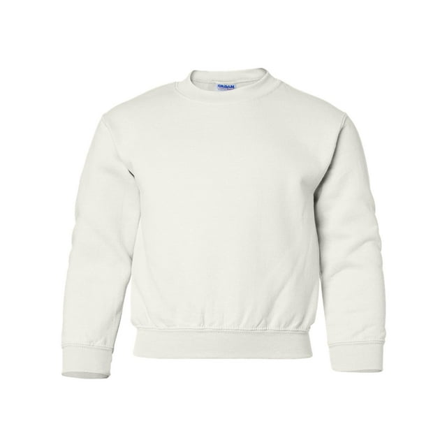 Chandail en Molleton Jeunesse Heavy Blend, TG, Blanc