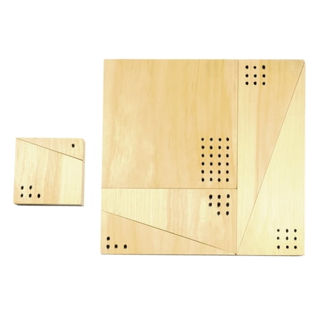 Pythagorean Theorem Puzzle Kit - Activities Designed for Young to Advanced Learners - STEM Learning - Basic Shapes, Similarity, Geometry & Algebraic Proofs - Garage Physics by Eisco
