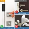 thumbnail image 5 of Home Security Door Lock Reinforcement Safety Latch Extra Front Doors Security Devices Withstand 800 lbs, Anti Door Kick in Security Protector for Door Inside, Child Proof Aluminum Door Locks, 5 of 5