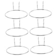 thumbnail image 4 of HEATSHAKING Peg Board Accessory Iron Tool Organization 6pcs Silver, 4 of 8