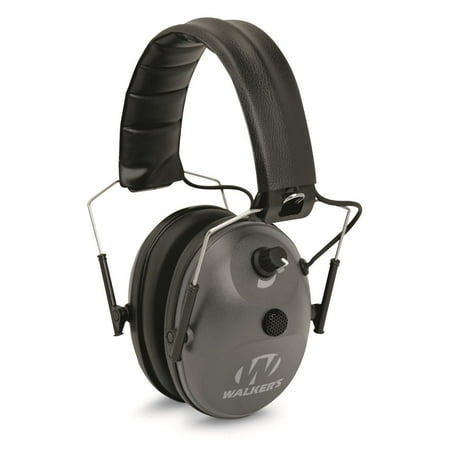 Walker's Electronic Ear Protection Muff, 24 Noise Reduction Rating, Black
