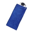 thumbnail image 3 of Toalla de golf Toalla de bolsas de golf suave con clip de limpia de tela de golf accesorio Azul, 3 of 8