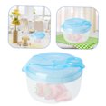 thumbnail image 4 of WEUVEB 2Pcs Container for Formula Powder Plastic Pink Travel Friendly Design, 4 of 8