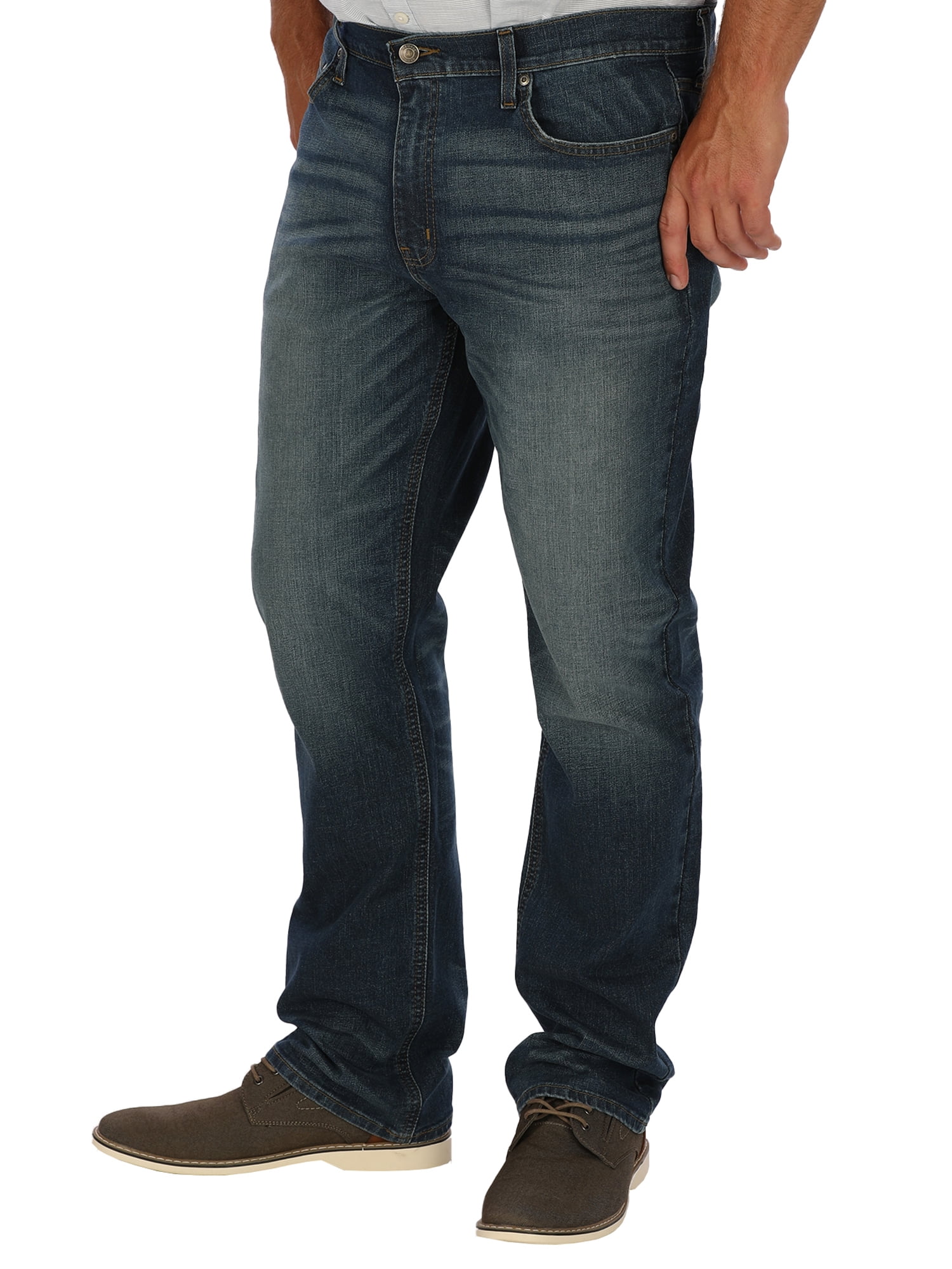 George Men s Straight Fit Jeans Walmart