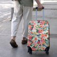 thumbnail image 3 of Pioneer Flower Floral Print Pattern Luggage Cover Fashion Suitcase Cover Baggage Covers Fit 25-28 Inch Luggage (Go Travel), 3 of 5