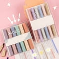 thumbnail image 4 of ZheElen Fluorescent pen, student stationery, learning supplies, single headed marker pen, Marmorandi colored pen, hand tent pen, colored marker pen, 4 of 9