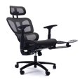 thumbnail image 5 of Sealy Huxley Adjustable Ergonomic Black Mesh Office Chair Metal & Plastic frame, 5 of 12