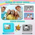 thumbnail image 4 of JoyStone Kids Camera Instant Print with Printing Paper and 32G Card, Gift for Girls and Boys Aged 3-12, Blue, 4 of 11