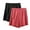 Red1, variant on Plebaso 2 Pack Pajama Shorts for Women Plus Size Lounge Shorts Lightweight Comfy Sleep Bottoms with Pockets