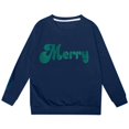 thumbnail image 3 of uikmnh Cute Hoodies Solid Color Girls Fashion Letter Graphic Hooded Pullover Casual Loose Fit Cozy Sweatshirt for Everyday Comfort and Playful Style Size:11-12 Years, 3 of 5