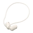 thumbnail image 3 of Auriculares Bluetooth de oído abierto, estéreo, sin pérdidas, recargables, inalámbricos, para correr, conducir, hacer ejercicio, color blanco, 3 of 14