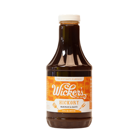Hickory Flavor - (2 Pack) Wicker's Hickory Flavor Marinade & Baste 24 Fl. Oz.