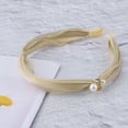 thumbnail image 6 of Unique Bargains 1 Pc Faux Pearls Headbands for Women Champagne, 6 of 6