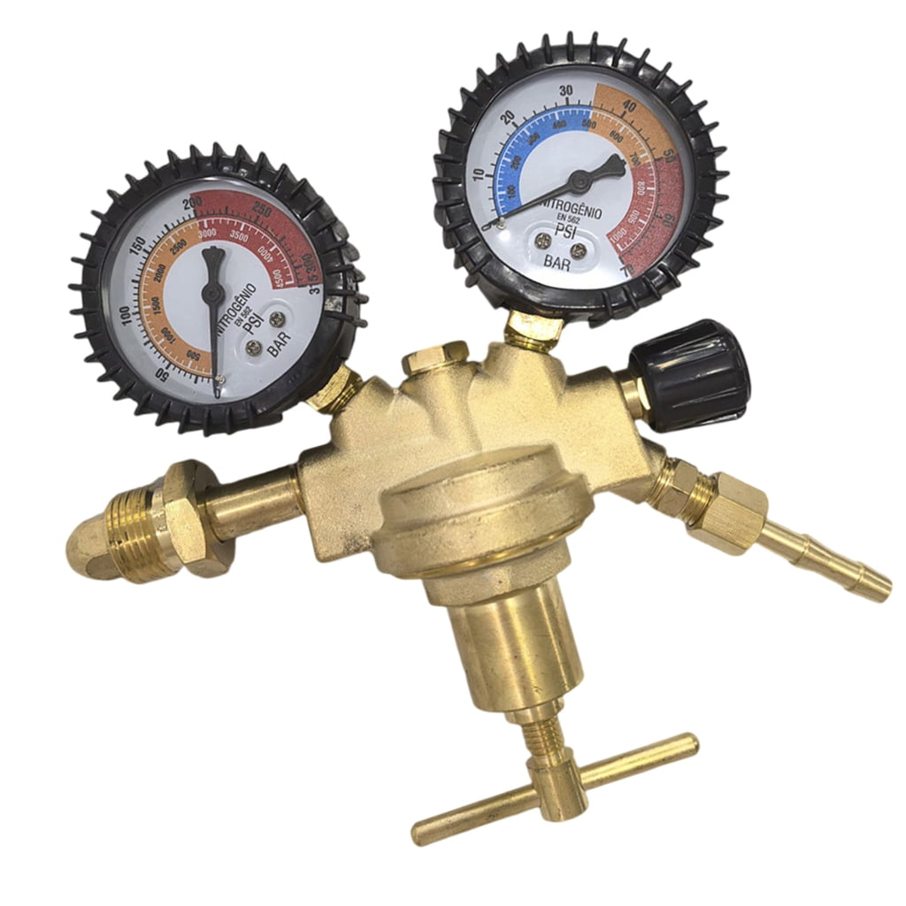 Strong Bronze CO2 Rare Gas Regulator G3/4 Industrial Pressure Management Gate Permanent Building