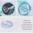 thumbnail image 4 of 2 Pcs 40 oz Couvercle de Paille de Remplacement pour Gobelet Stanley Quencher, Couvercle de Paille de Remplacement Adapté pour HydroJug Traveler, Couvercle de Gobelet Réutilisable, Couvercles de Gobelet Anti-Éclaboussures Résistants aux Éclaboussures (F), 4 of 7