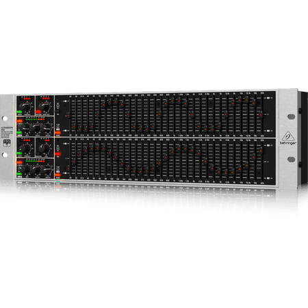 Behringer Ultragraph Pro FBQ6200HD High-Definition 31-Band Stereo Graphic Equalizer with FBQ Feedback Detection