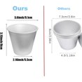 thumbnail image 3 of Hongkaii 6 Pcs Nonstick Individual Tumblers Popovers Chocolate Molten Pudding Cups Raspberry Mold,3.15 inch Height YD72-4711, 3 of 6