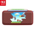 thumbnail image 1 of Étui de voyage Turtle Beach PlayTrek (Mario Bricks) - Nintendo Switch 2, Nintendo Switch, Nintendo Switch - Modèle OLED - Rangement, protection, support pour carte jeu, coque rigide, lenticulaire, 1 of 16