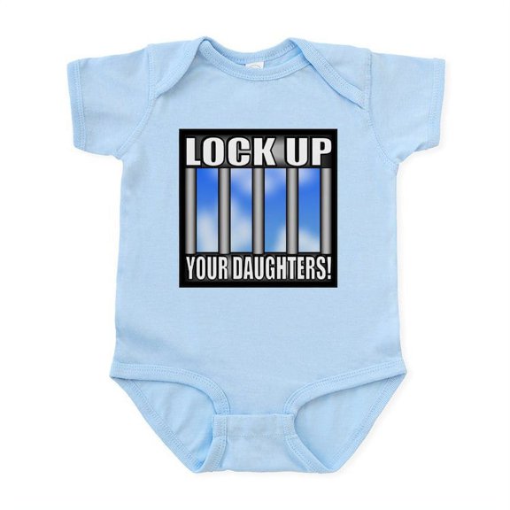 CafePress - LOCK UP 2 Body Suit - Baby Light Bodysuit, Size Newborn - 24 Months