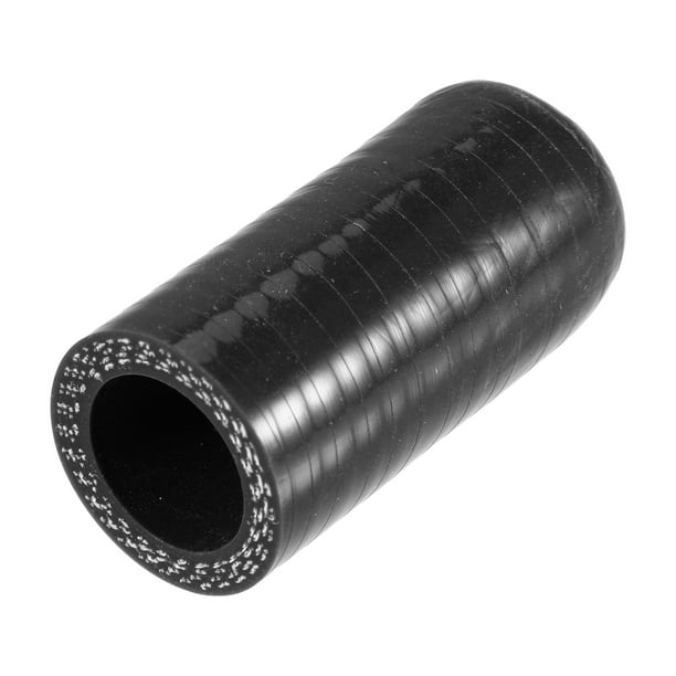 1 tapón de extremo de manguera de vacío de admisión de tapa de refrigerante de silicona universal de 20 mm de diámetro interior de 0,79 pulgadas - Coche para puerto de agua de vacío de derivación del calentador de refrigerante - Silicona negra Unique Bargains Tapa de manguera de silicona