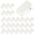 thumbnail image 3 of 30Pcs Transparent Spring Clips Clear Self-Adhesive Wall Clips Small Sticky Clips Spring Photo Clips, 3 of 8