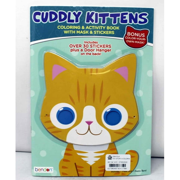 Bendon Cuddly Kittens Coloring and Activity Book