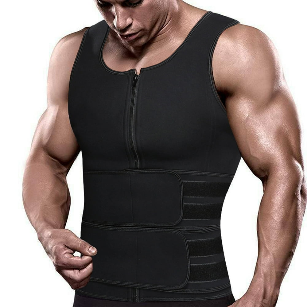 COMFREE COMFREE Men�s Sauna Suit Sweat Vest Waist